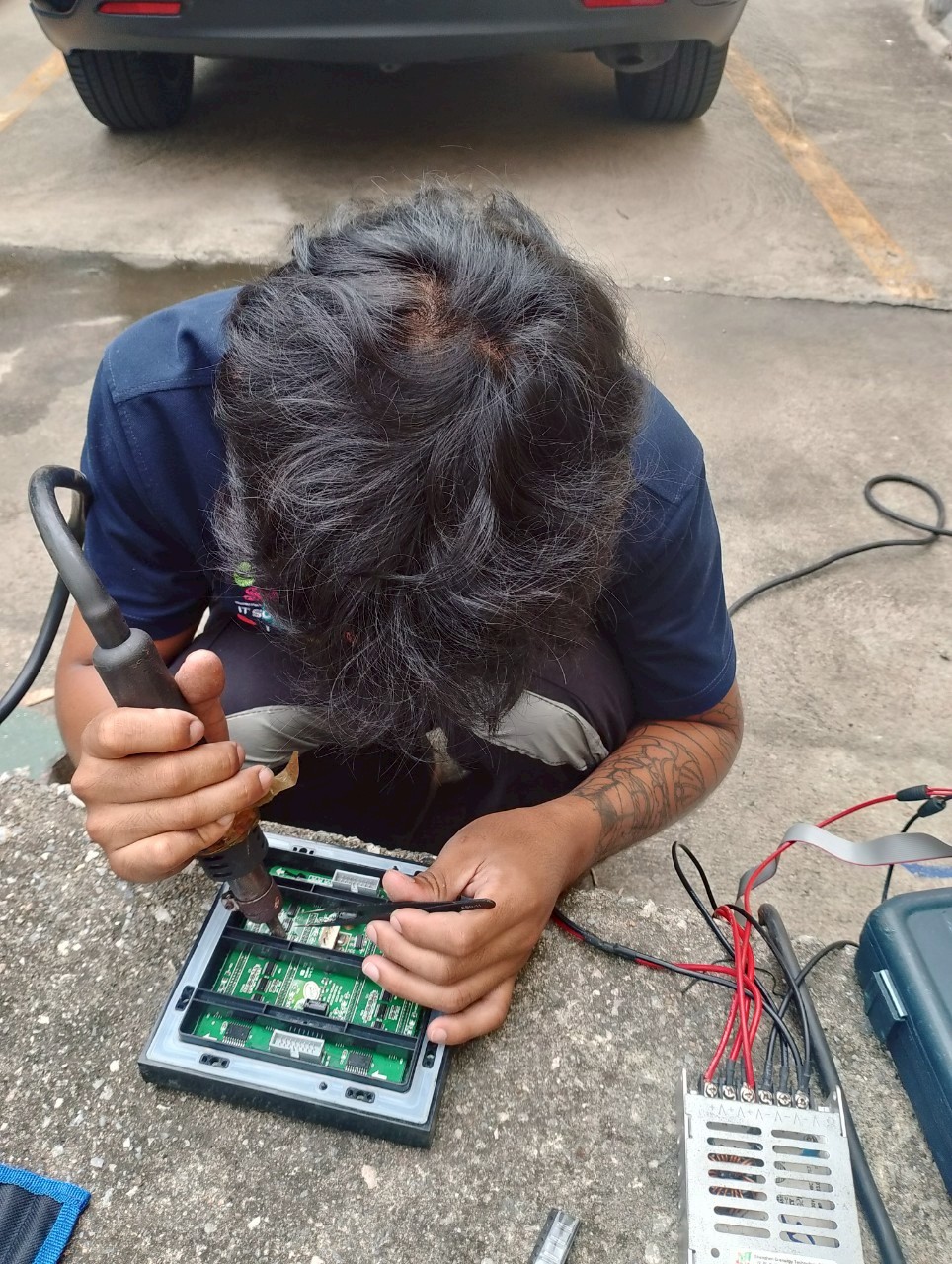 ทำการซ่อมโมดูลอาการดับ